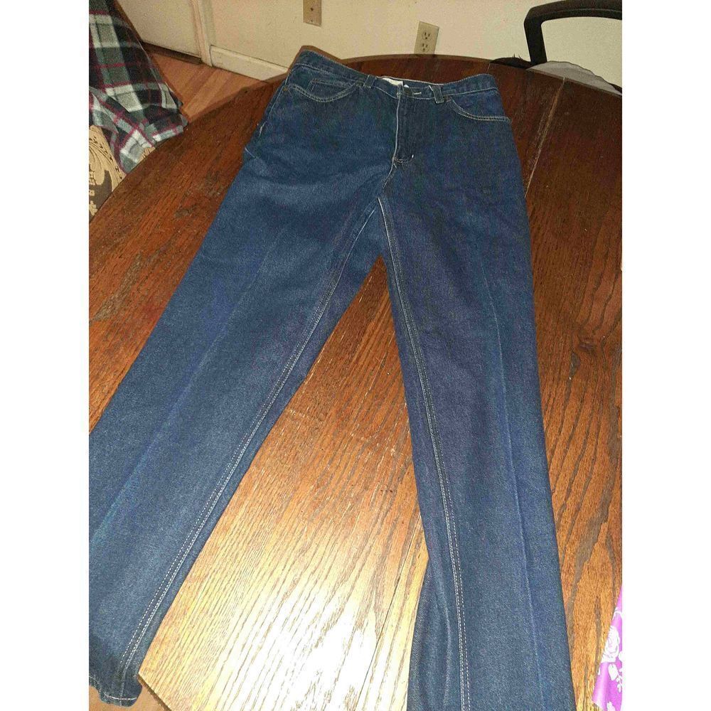 Womens Size 8 Jones Sport Straight Leg Denim Blue Jeans Casual Cotton Pa…